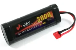 8.4 volt 3000mah NiMH humb accupack met Deans stekker