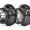 WHEEL FURY CHROME W/BLACK RIM 2PCS – AR510004