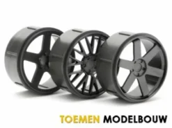 WHEEL SET GUNMETAL MICRO RS4 – HPI73414