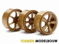 WHEEL SET TYPE 2 GOLD MICRO RS4 – HPI73465