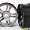 Wheels split-spoke black chrome front – TRX6478