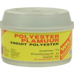 Wilsor polyester plamuur – 2 componenten – 200gr