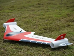 XFLY Eagle 40mm EDF Flying Wing ARTF met Gyroscoop – Rood