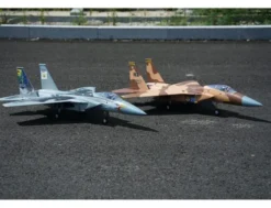 XFLY Twin 40MM F-15 EDF 710MM Jet ARTF Desert Camo (Versie 2025)