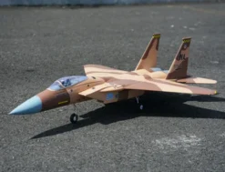 XFLY Twin 40MM F-15 EDF 710MM Jet ARTF Desert Camo (Versie 2025)