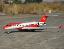 XFly Twin 40mm J-65 EDF Business Jet PNP – Rood