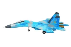 XFLY Twin 50MM SU-27 EDF 750MM Jet ARF – Blue Camo