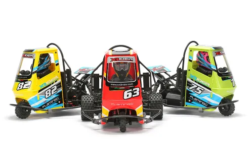 X-Rider Flamingo 1/8 RC Tricycle rood RTR