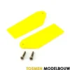 130 X – Tail Rotor Blade Set Yellow – BLH3733YE