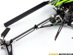 130X – Xtreme Metal Tail Servo Mount & Carbon Push Rod Set