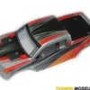 Yellow RC Rock Racer Body (Red) with decals – YEL15005