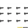 Yellow RC Round Head Self Tapping screws 2.6X12mm –YEL13021