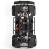 Yikong 4107 Crawler 1/10 Pro Brushless Truck RTR Grijs