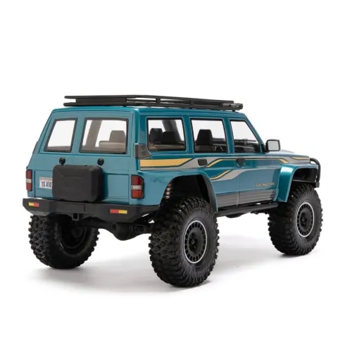 Yikong 4107 PE Brushless Crawler 1/10 4WD Blauw zonder accu en lader